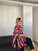 پانچو رویه مکزیکی گلیمی چی چی مد